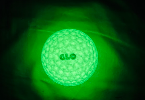 white GLO balls