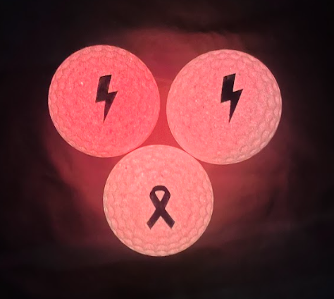 Pink Breast Cancer GLO Ball