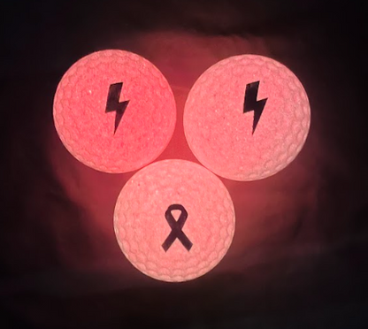 Pink Breast Cancer GLO Balls