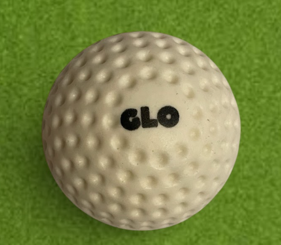 white GLO balls