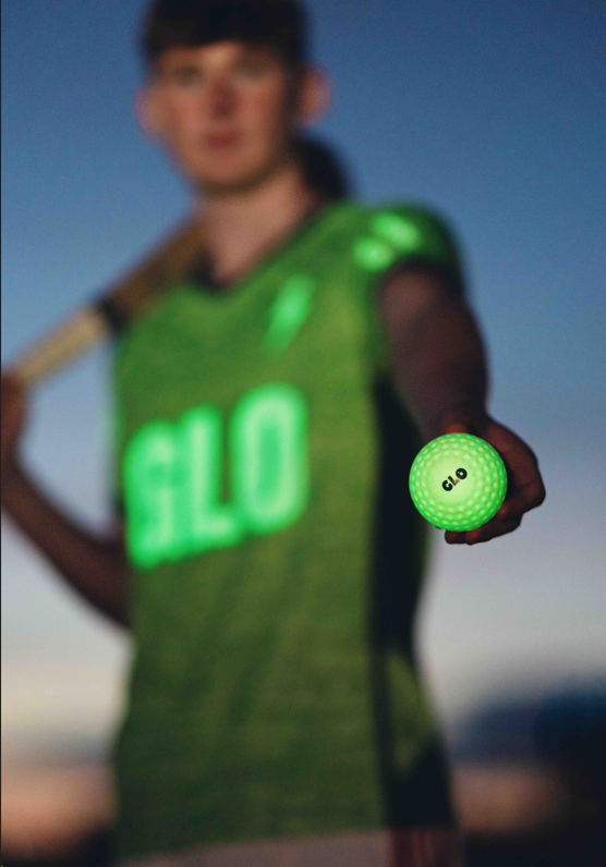 Yellow GLO ball