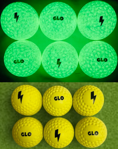 Yellow GLO ball