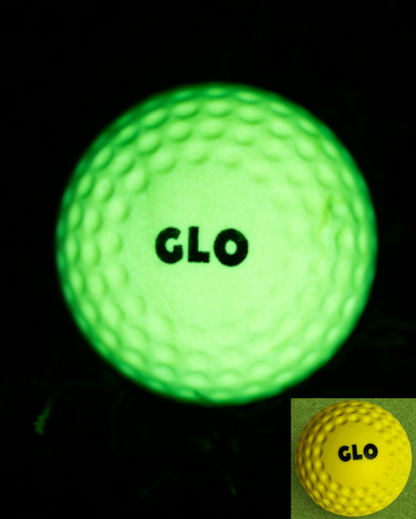 Yellow GLO ball
