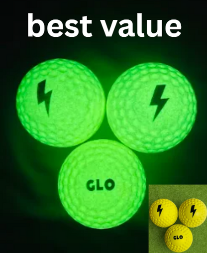 Yellow GLO ball
