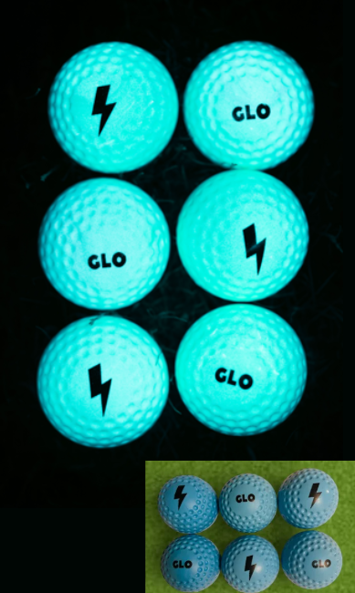Blue GLO ball