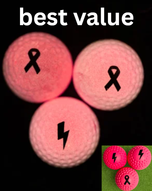 Pink GLO balls - Breast Cancer Ireland